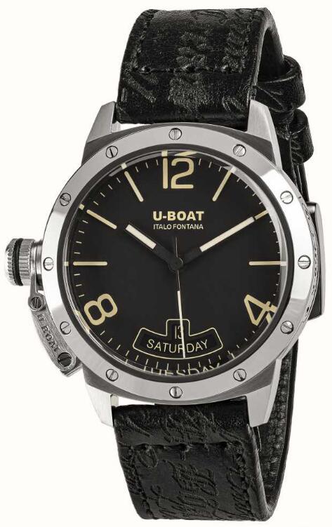 Review Replica U-BOAT CLASSICO 40mm Vintage Screws Bezel 8890 watch